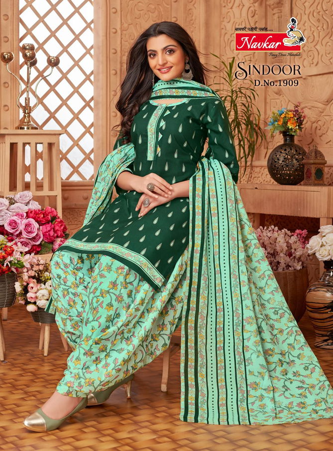 Navkar Sindoor Vol 19 Cotton Readymade Suit Catalog
